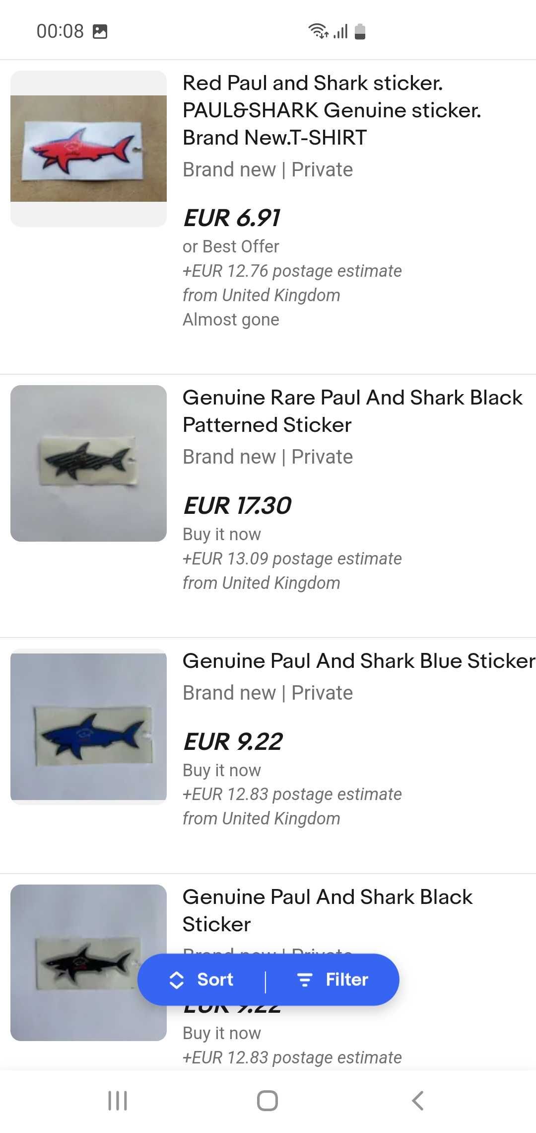Paul and Shark original