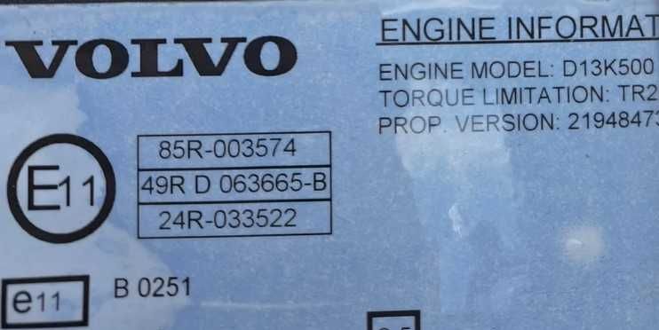 Motor complet D13K500 Volvo FH4 - Piese de motor Volvo