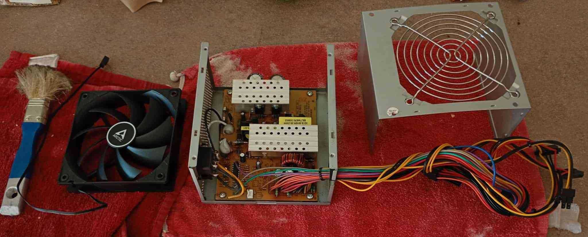 Комплект компютърни части, Celeron, Ram, PSU, hard disk, motherboard