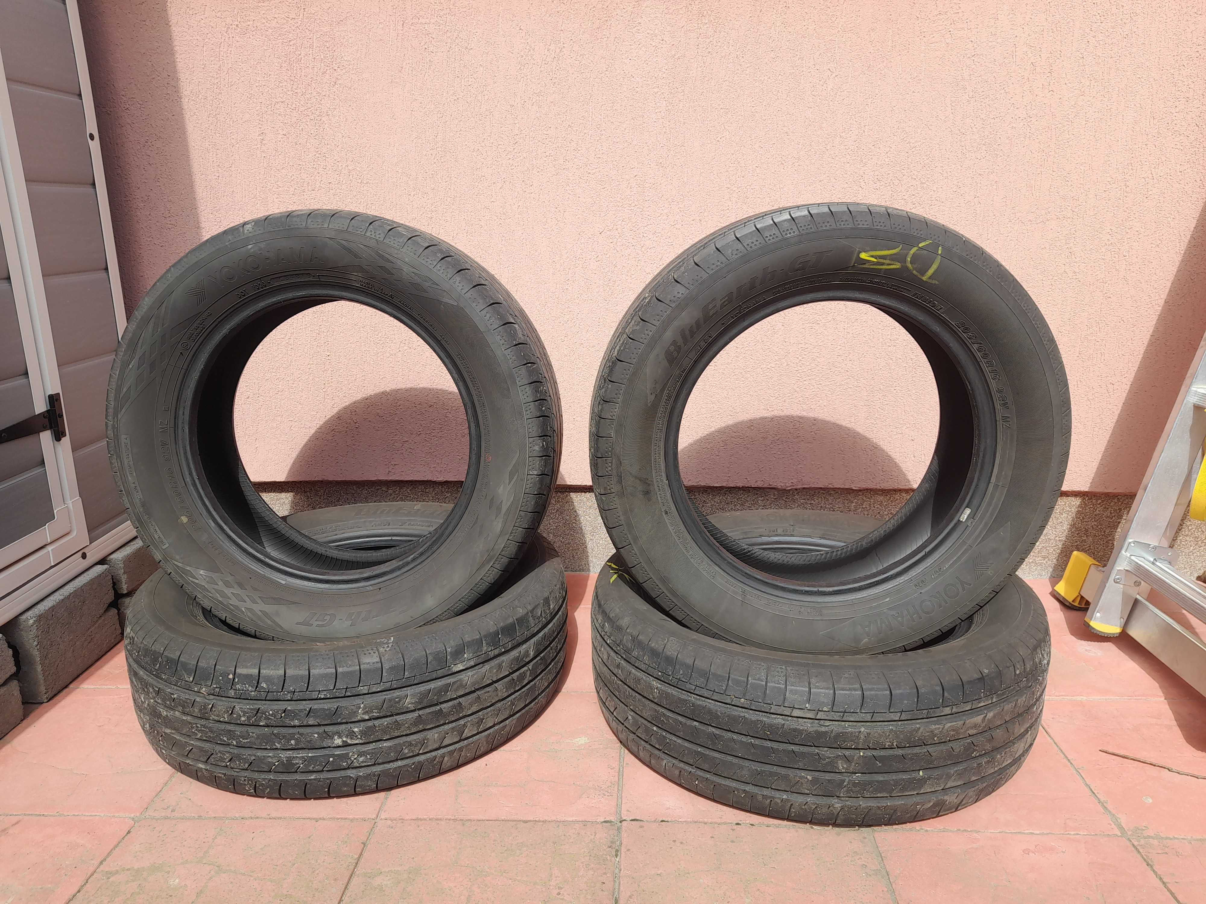 De vanzare anvelope SECOND HAND vara Yokohama 205 60 R16 92V 4 BUC.