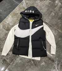 Мъжки елек Nike - черно бял