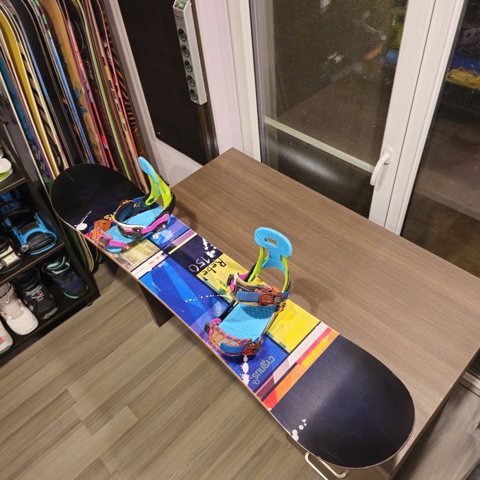 Placa snowboard Cygnus 150 cu legaturi Ride M