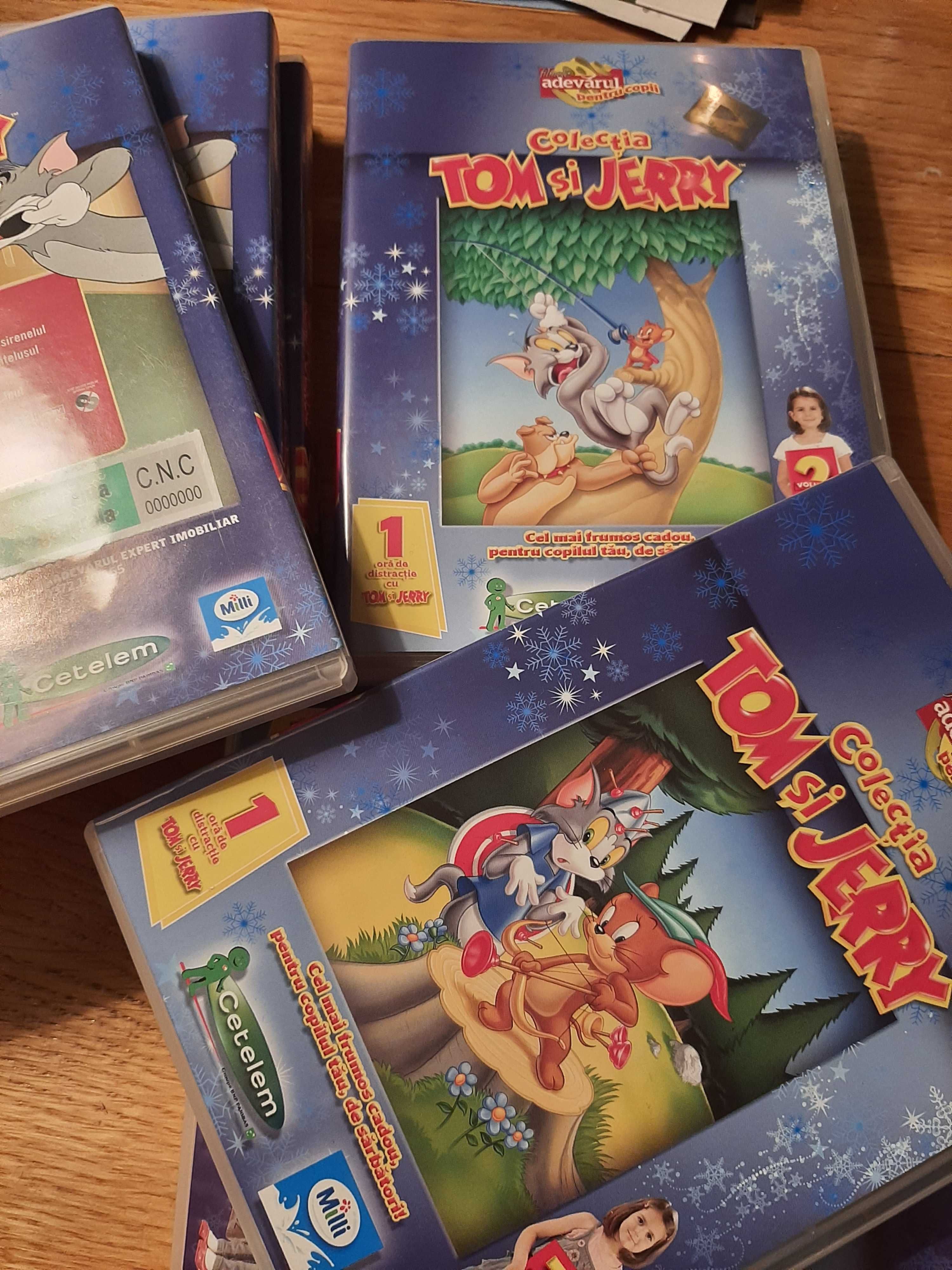 DVD Tom si Jerry vol. 1-8 colectia Adevarul