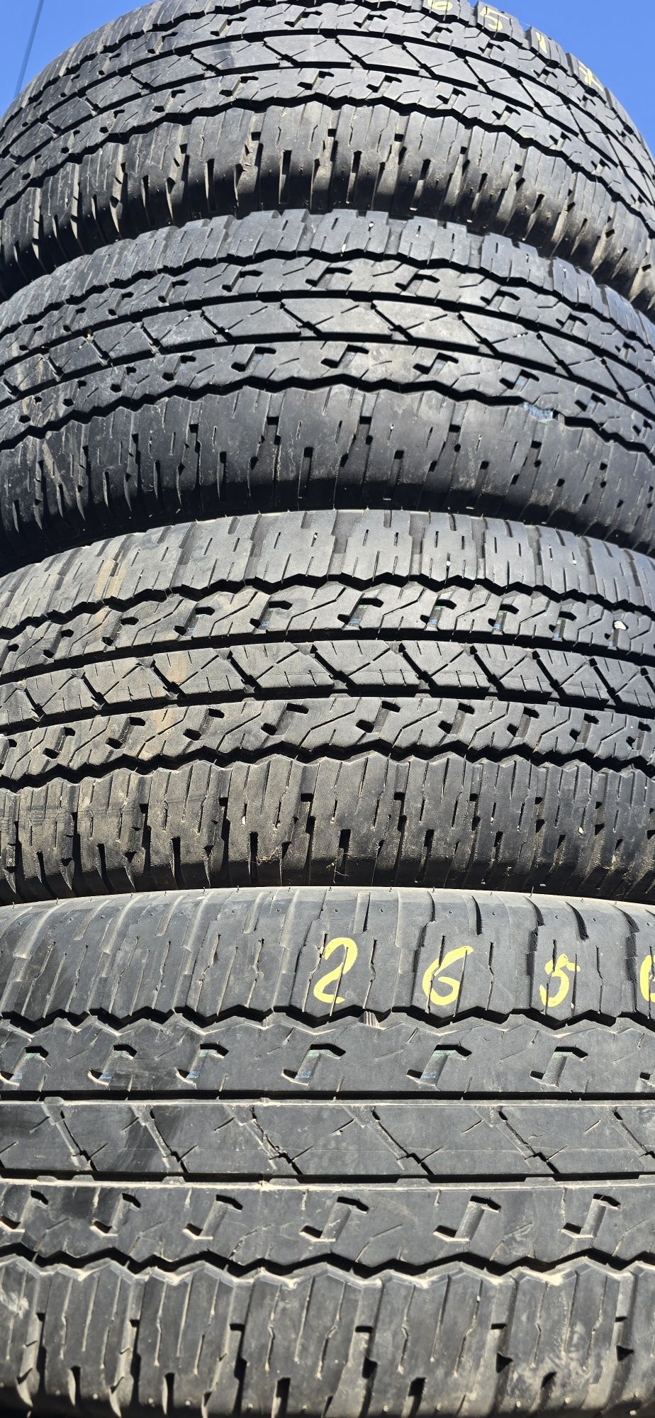 Летни гуми 265 65 17 Bridgestone 4бр