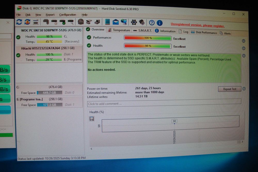 SSD Western Digital Black edition SN730 512GB NVME 3.0 M2 2280
