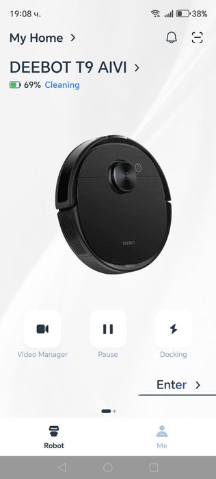 Продавам: ECOVACS DEEBOT T9 AIVI – Робот Прахосмукачка