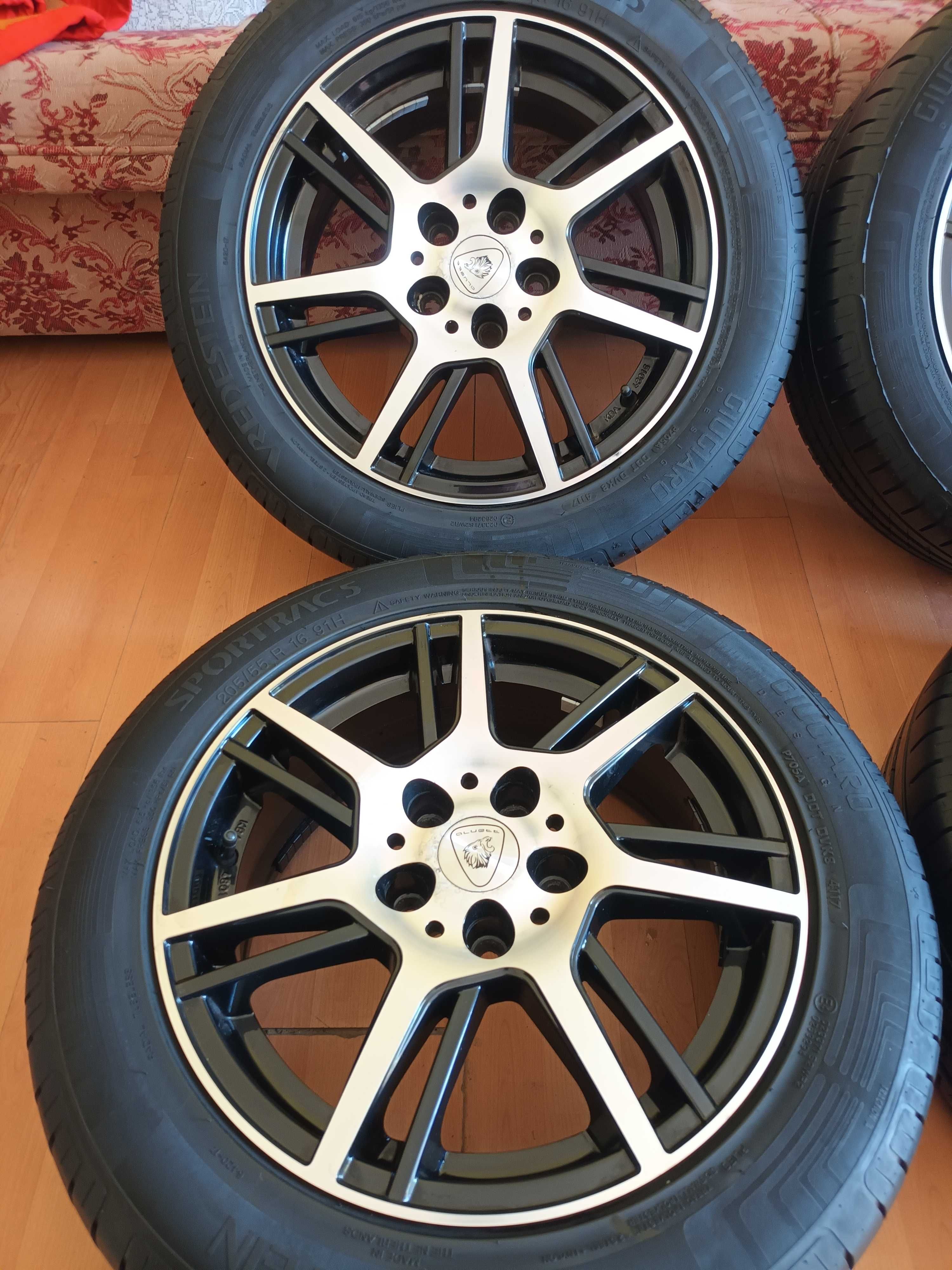 Jante5x110+anvelope vara ca noi 205 55 16 OPEL ASTRA H MERIVA B,Corsa