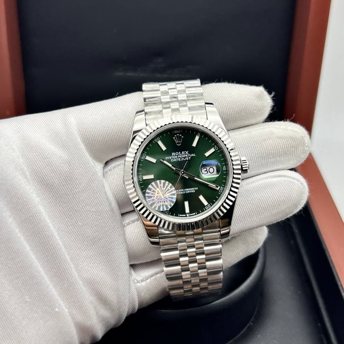 Ceas rolex datejust green dial 41,mm