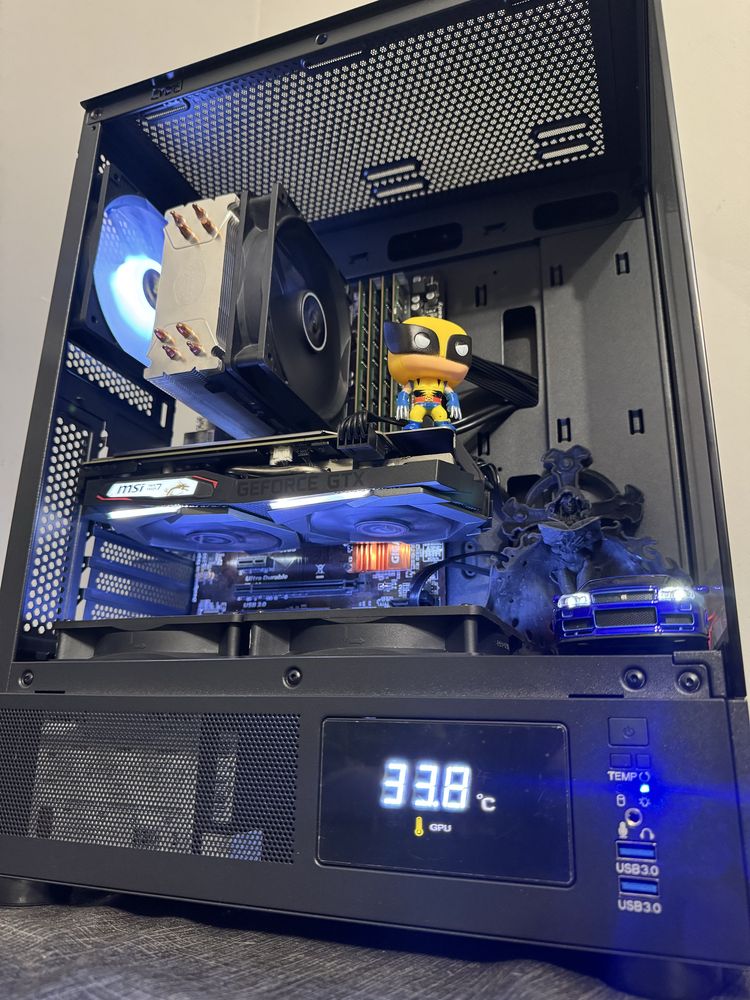 Геймърски компютър i7-4790K, 1660super, 32GB