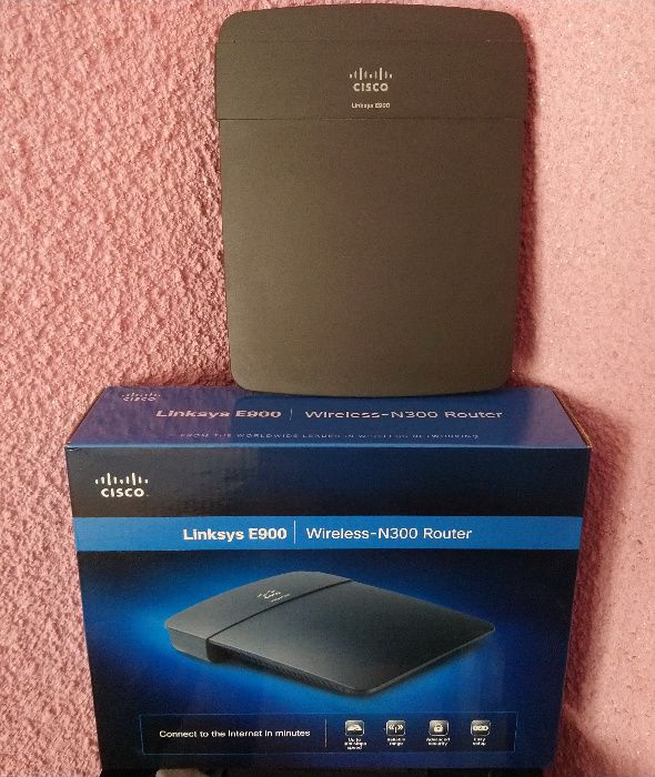 Router Wireless Cisco Linksys E900, N 300 Mbps