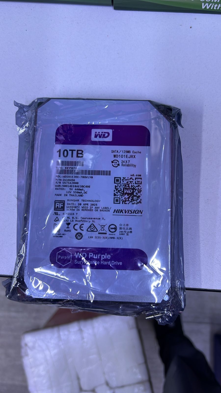 Продаётся HDD 10 тб для видеорегистратора