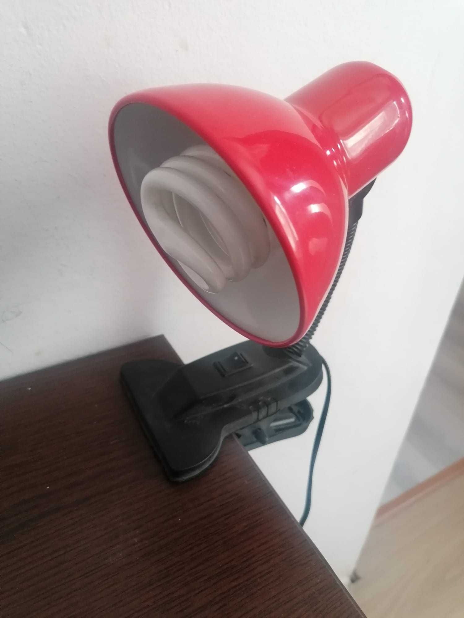Lampa de birou cu clema de prindere