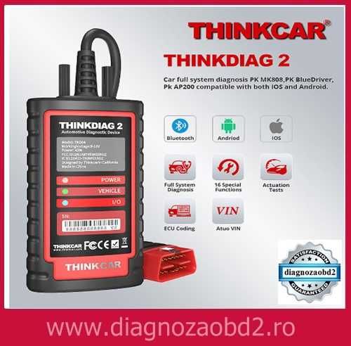 Scaner diagnoza turisme , tester Launch Thinkdiag 2 - Full 2025