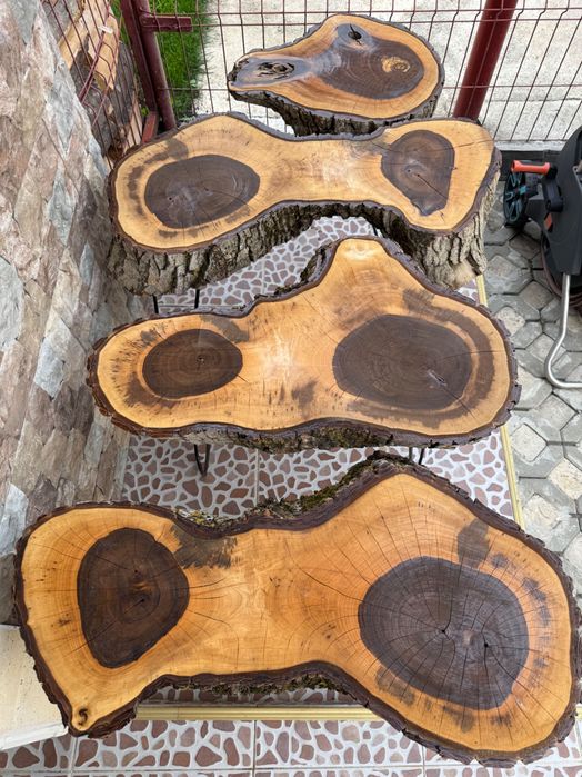 Măsuță de cafea nuc