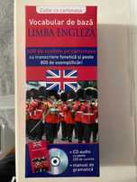 Vocabular de baza limba engleza + CD + manual gramatica