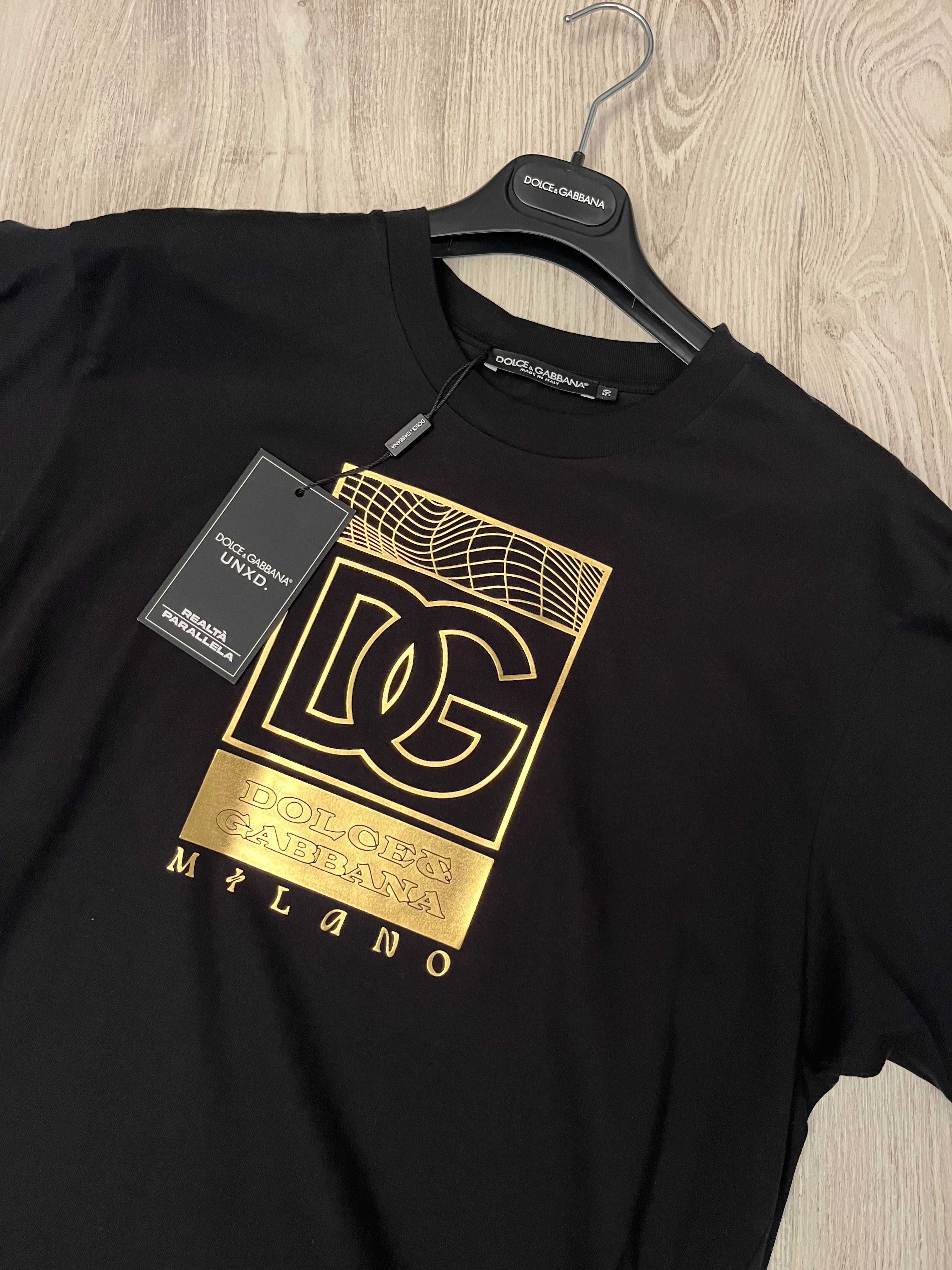Dolce Gabbana tricou 50 italy, sau L-XL, original, retail 490 euro