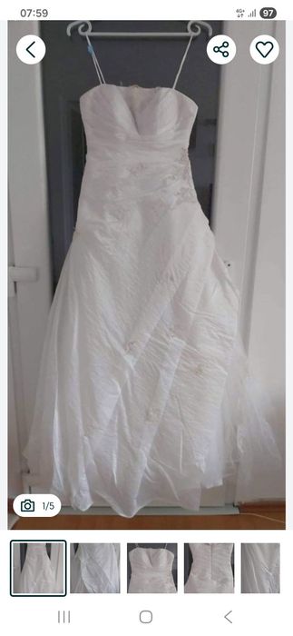 Vând rochie mireasa