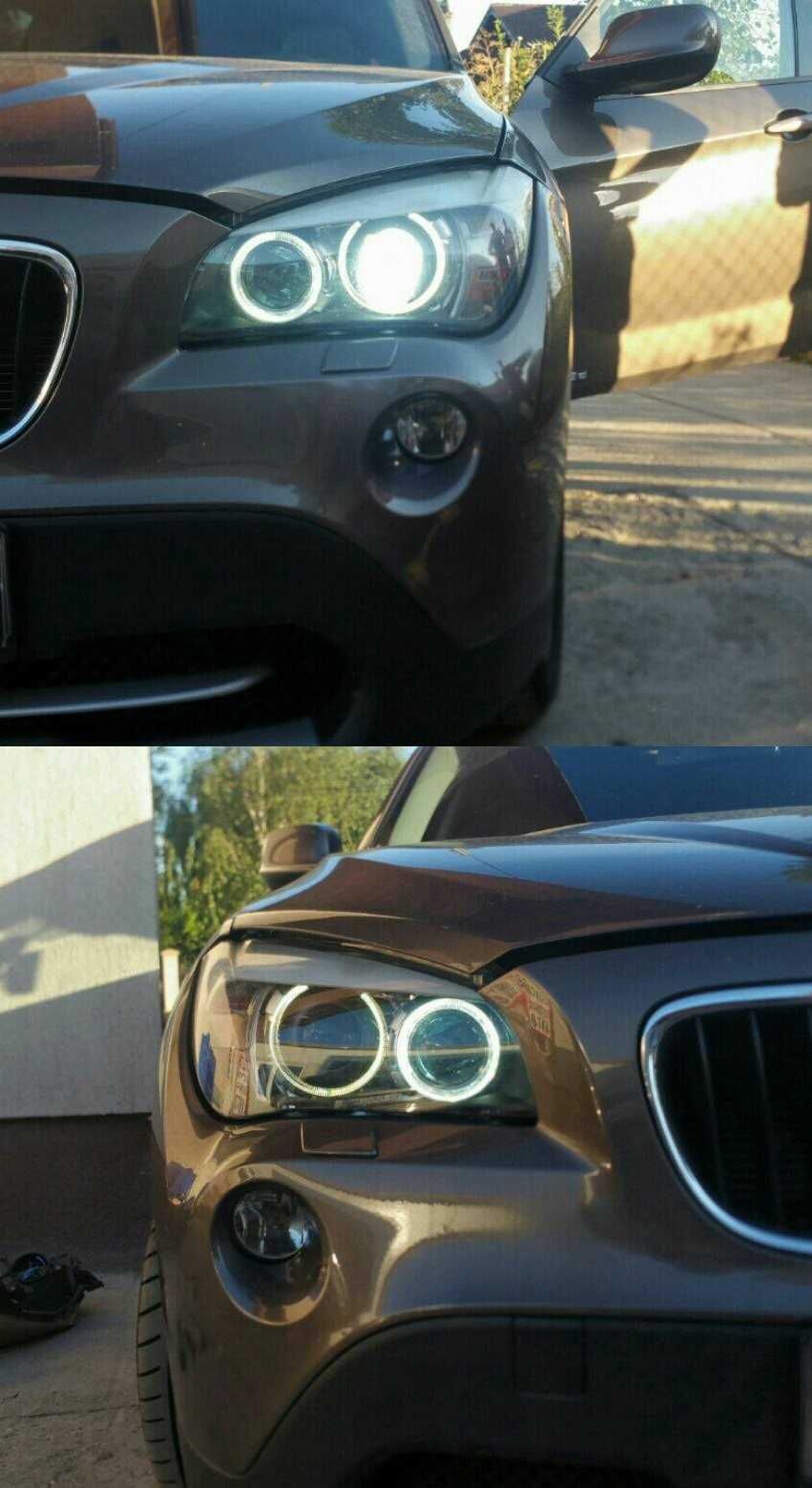 BMW X1 E84- Kit Lupe Bixenon+Xenon 35W+Angel Eyes