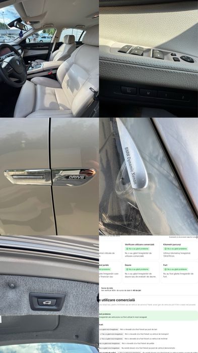 BMW SERIA 7 740d xDrive L– 146.000 km – impecabil, fără accidente