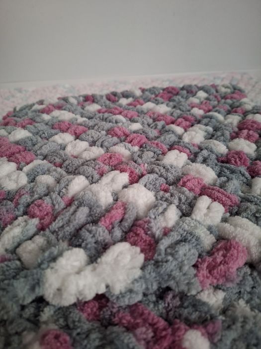 Ръчно плетено одеало