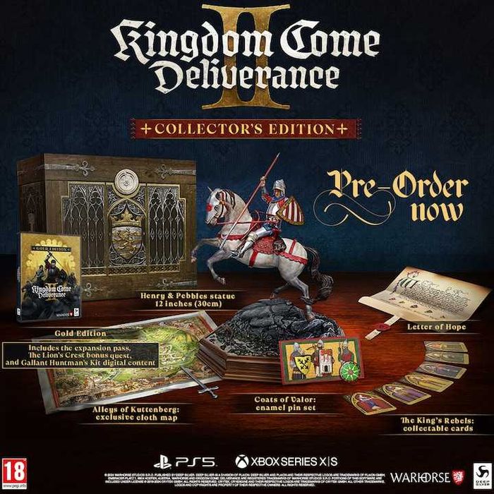 Kingdom Come: Deliverance II Collector's Edition pentru PlayStation 5.