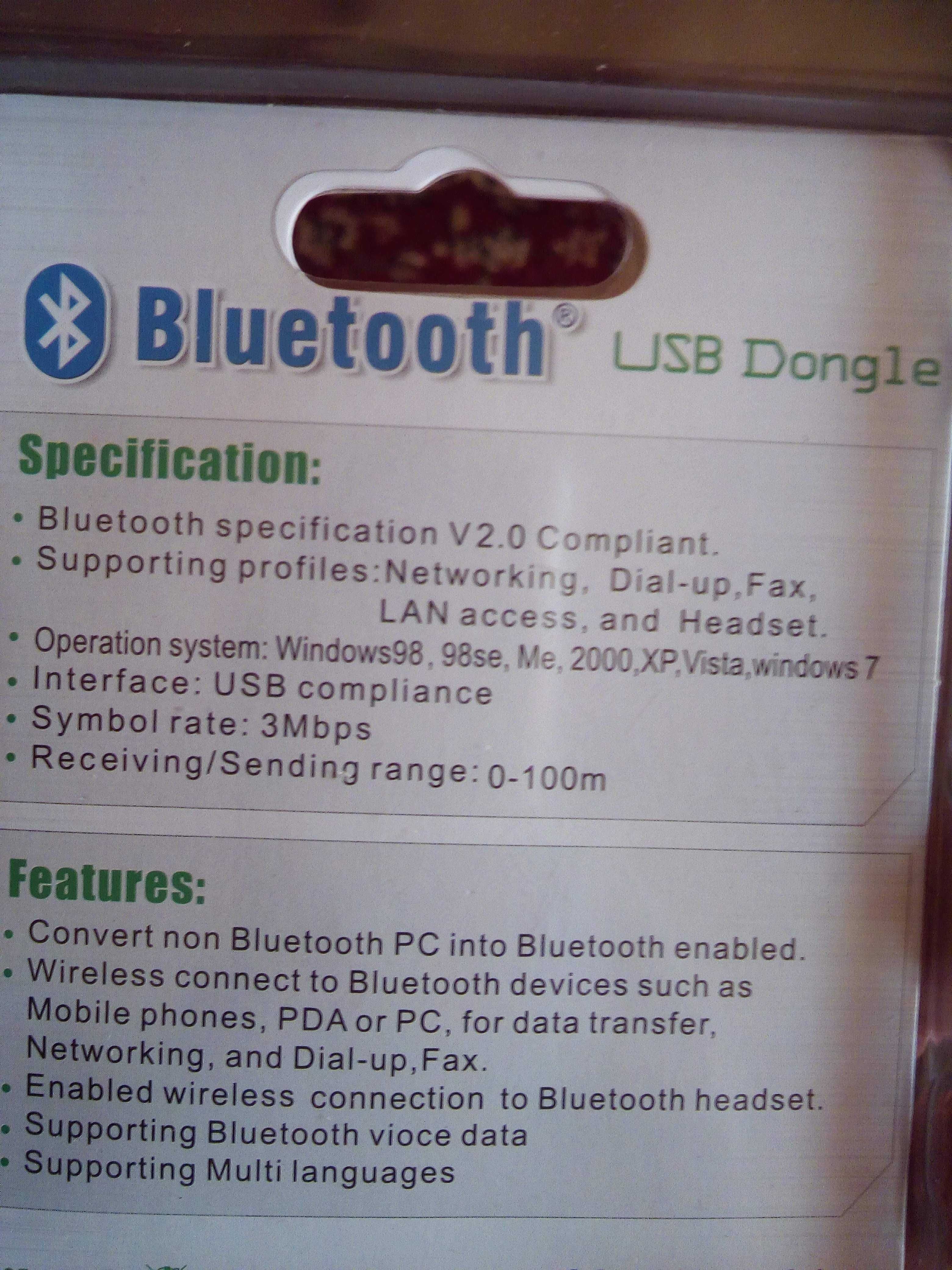 Bluetooth dongle PC