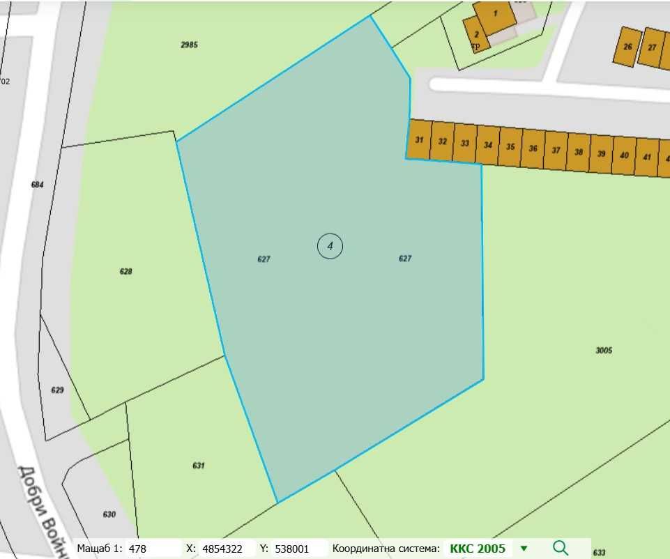 Продава се Парцел в Русе, Дружба 3 - 2270 кв.м за 164 €/кв.м - Снимка #4