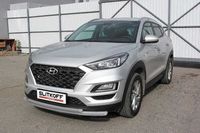 Защита ПЕРЕДНЕГО бампера Hyundai TUCSON TL (15-20)