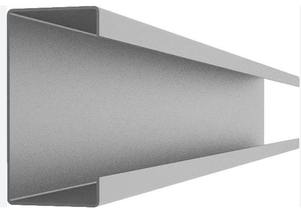 С-образный профиль 40*140*1,2мм | Г-образный | Оцинкованный | Новый