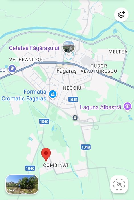 Teren Fagaras jud. Brasov Terenuri 500-2000 mp Intravilan Cart.Miorita