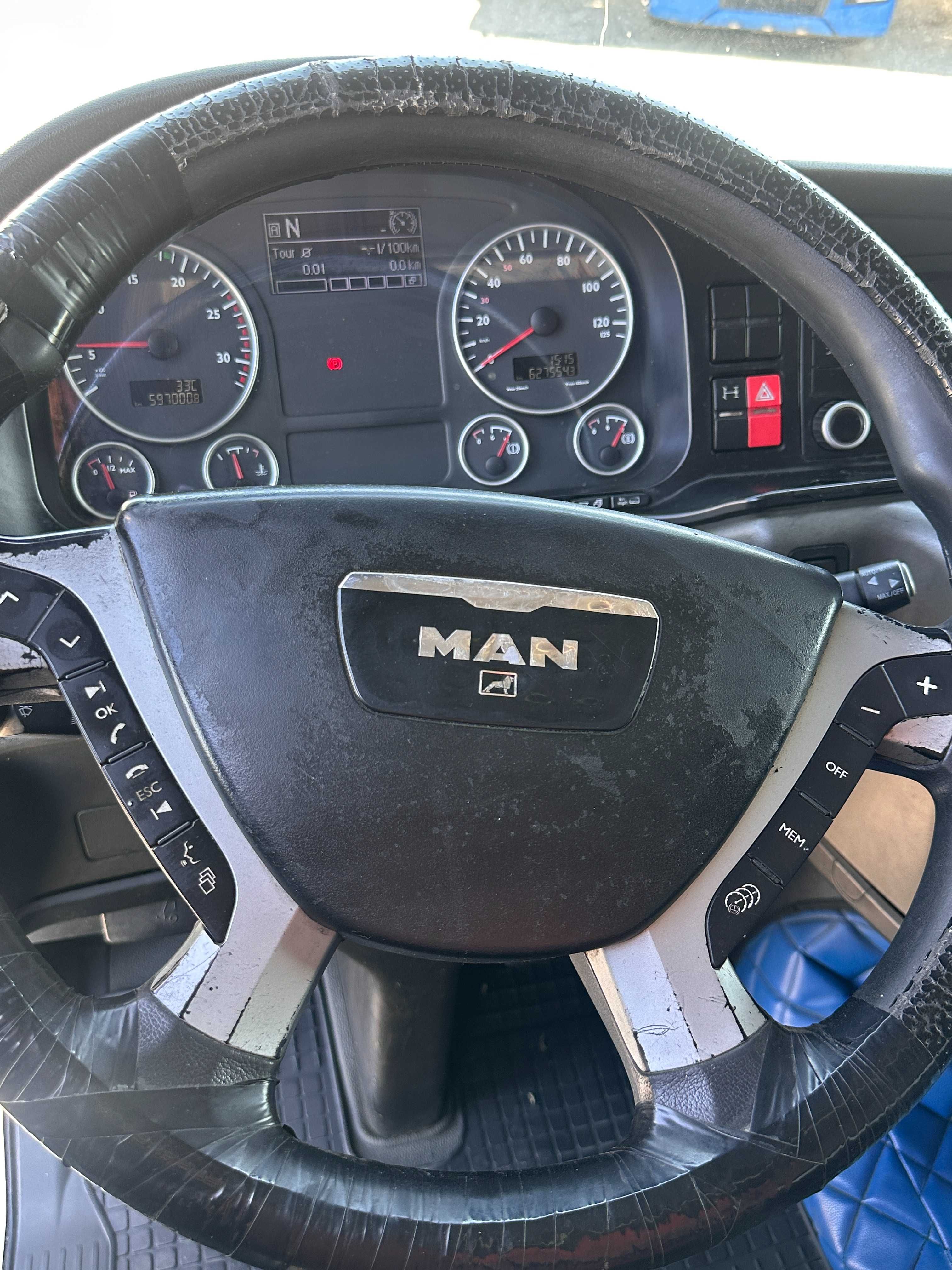 MAN TGX  18.400  EURO 5 EEV  2012