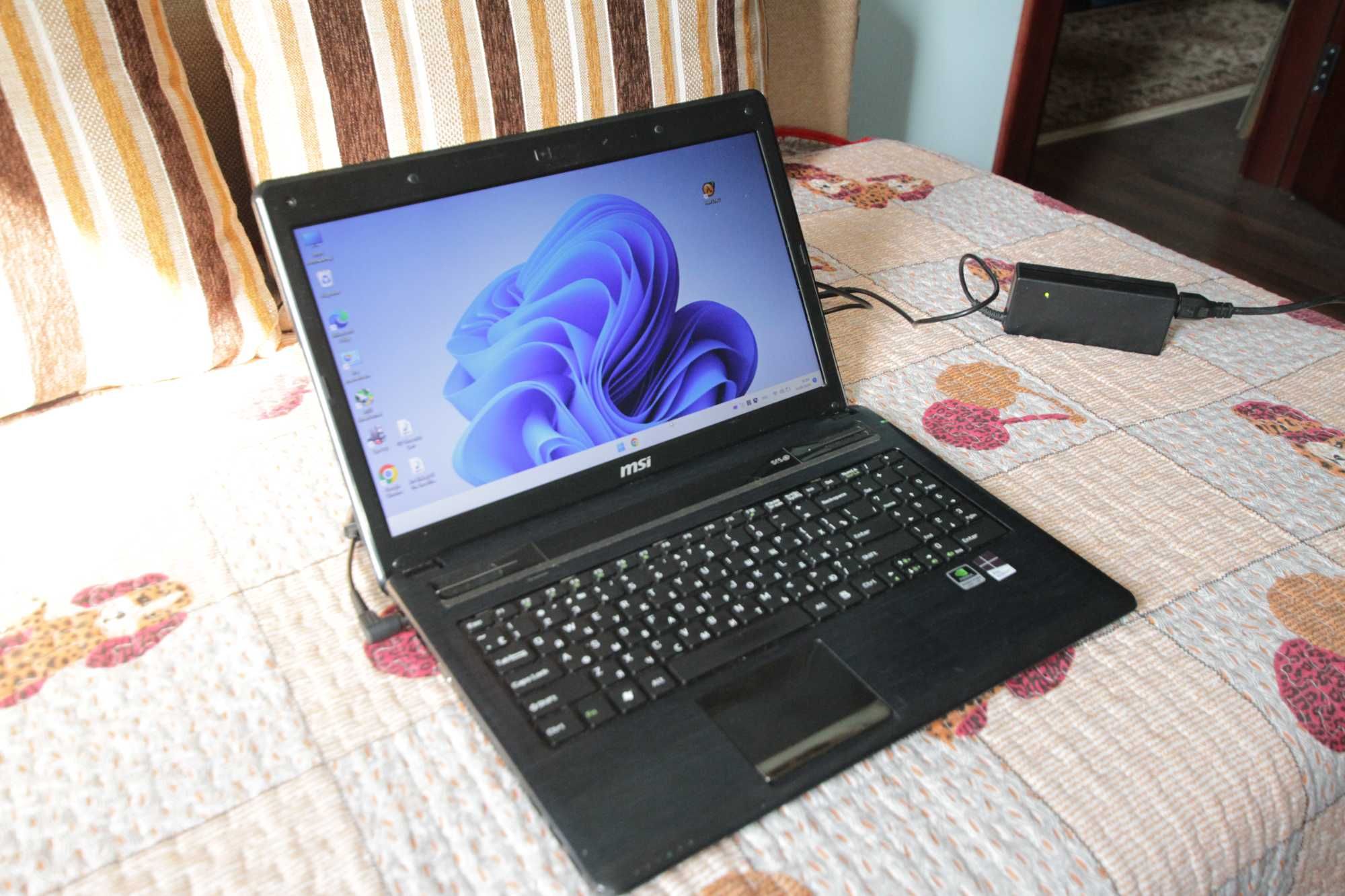 MSI 15,6". Intel Core i7 2670QM SSD 512 gb, DDR 8GB, Video GF GT 540M