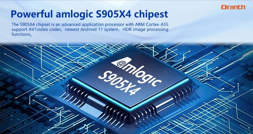 Tanix X4 SOC Amlogic S905X4 Hikvisoon
