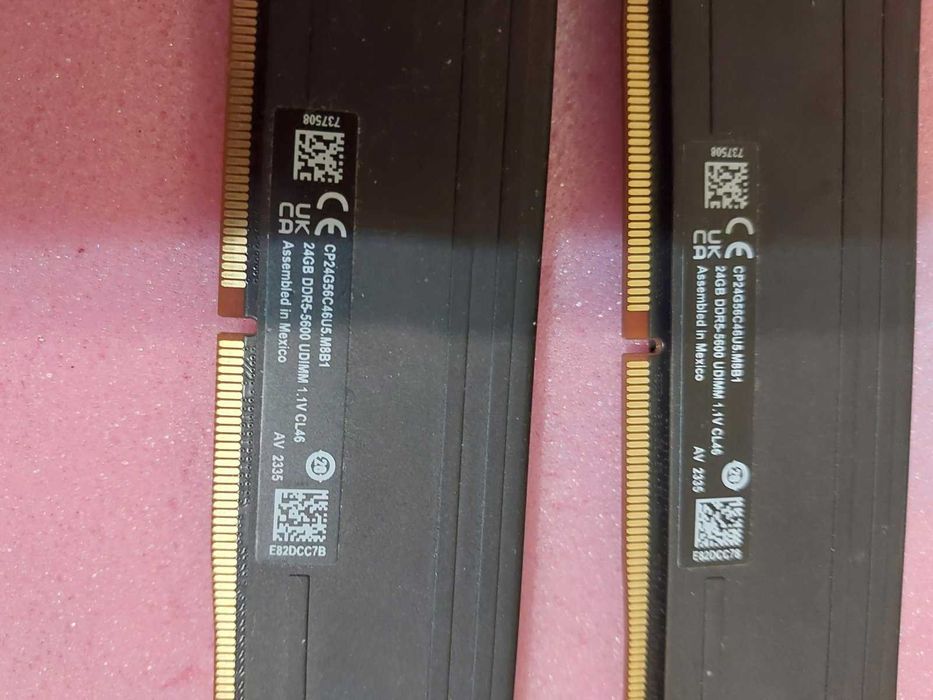 48GB Crucial DDR5 Pro, 5600MT/s, CL46 (EXPO, XMP)