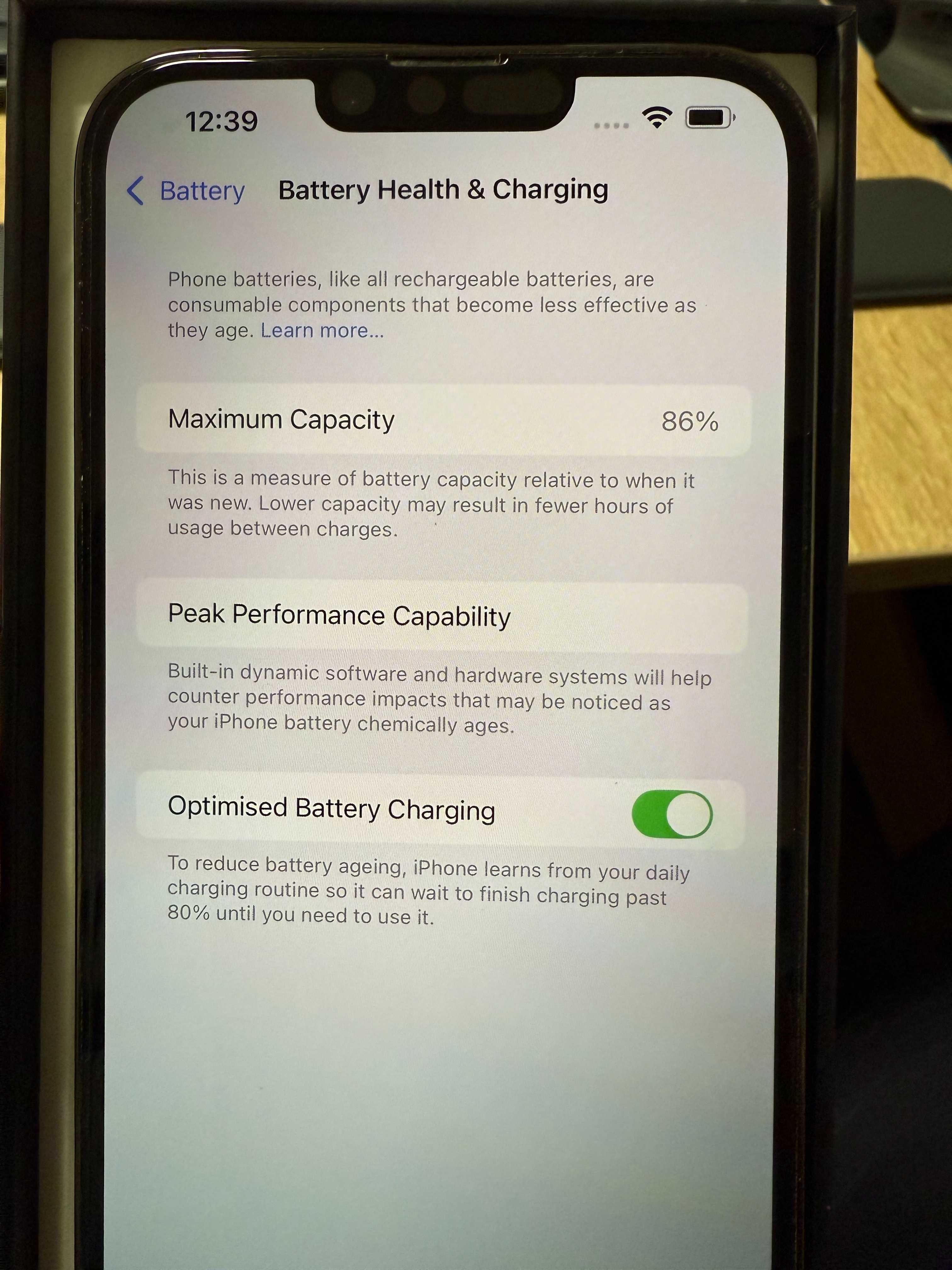 Apple iPhone 13 Pro Max 512GB Graphite (86% Battery Life)