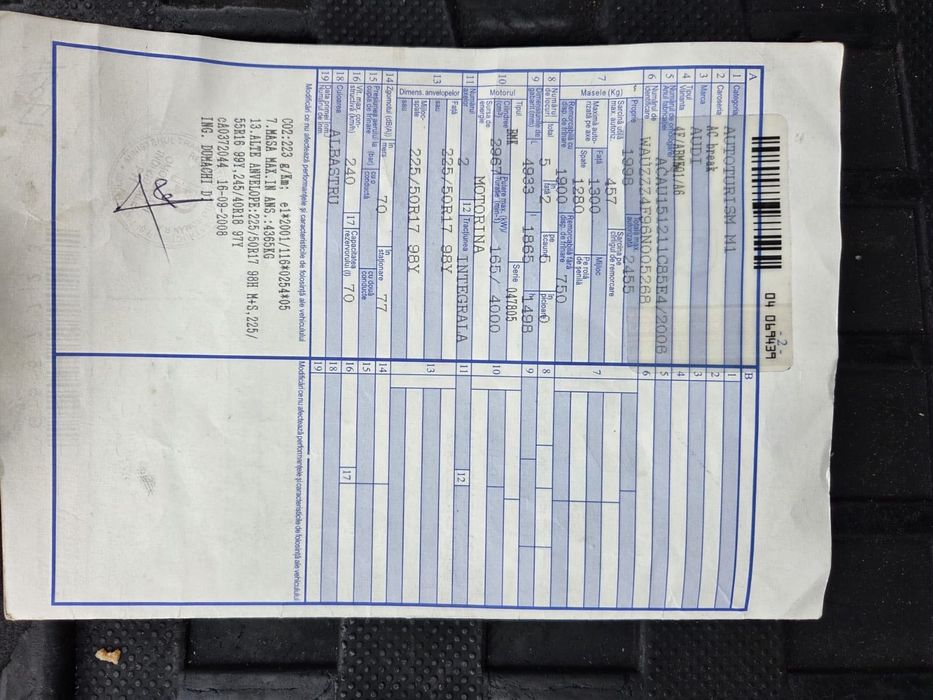 Vand A6 , 3000TDI, 4x4