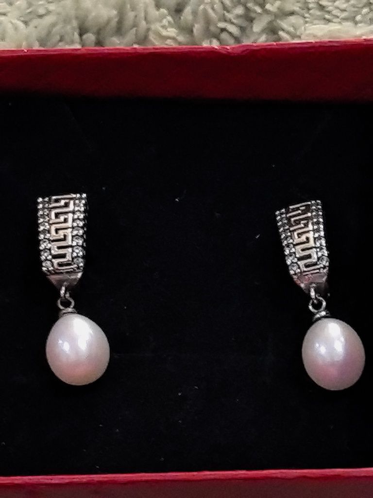 Серебряные серьги