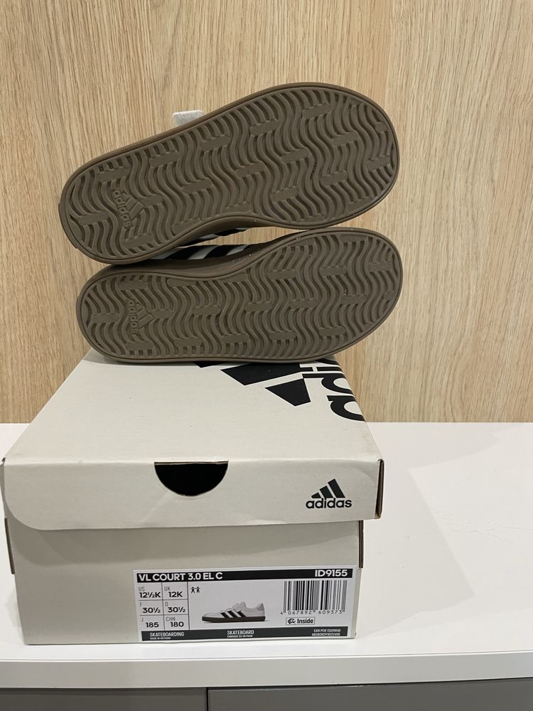 Детски маратонки adidas vl court 3.0 el c, размер 30 1/2 185см