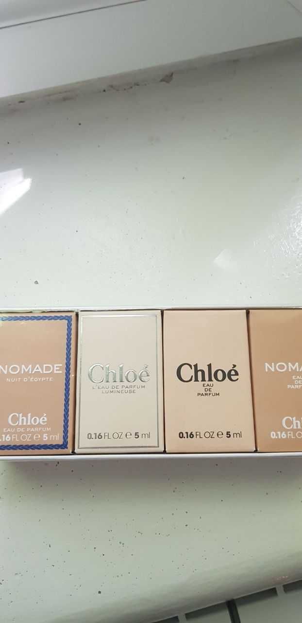 CHLOE Les Parfums Miniature Set, 4 x 5 мл, набор миниатюр.