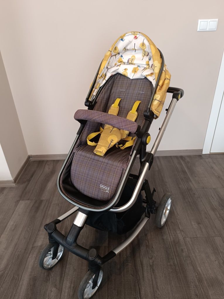 Бебешка количка Cosatto Giggle Quad - Spot The Birdie