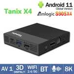 НОВ TV BOX Tanix X4 Android 11 S905X4 AV1