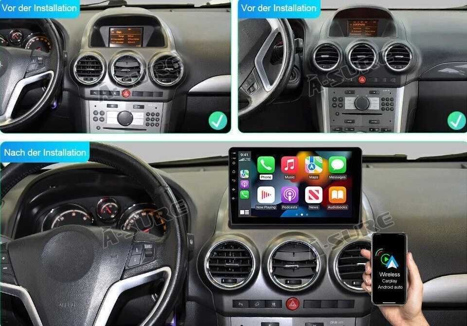 Мултимедия за Opel Antara Навигация Опел Антара 2DIN плеър Android
