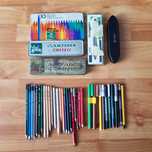 a.w.faber castell creioane.pixuri.carioci.cutii.compas. .