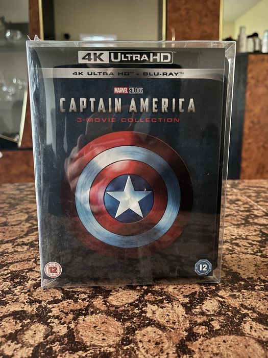 Marvel Комплект Трилогия на Капитан Америка