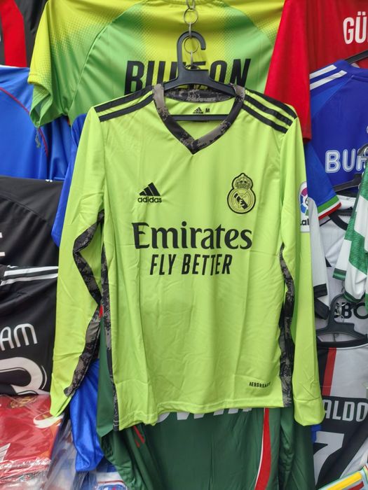 Тениска с дълъг ръкав Courtois, Real Madrid
