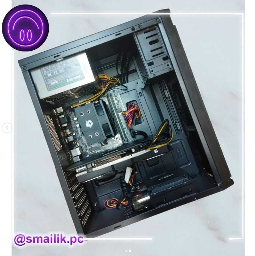 ПК Intel Core i3 9100F/16 Gb DDR4/SSD 120 Gb/HDD 500/RX 570