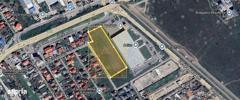 Teren Intravilan | Posibilitate de Investite | Acces direct la Centura