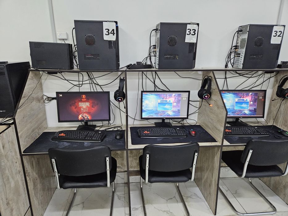 Н61 i5 ozu 8gb ssd256gb vint 1tb vga gtx 750ti monitor 22 lg