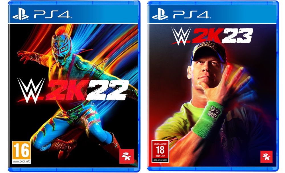 Две кеч игри: WWE2K22 & WWE2K23 за Плейстейшън 4 & 5