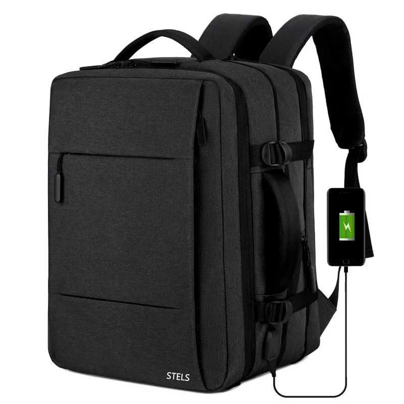 Раница за пътуване STELS TravelMate 200, 30x15x40см, Черен